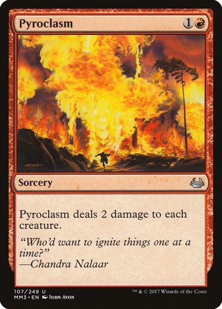 Pyroclasm [Modern Masters 2017] | The Time Vault CA