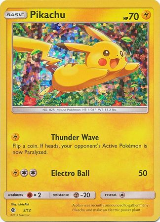 Pikachu (5/12) [McDonald's Promos: 2017 Collection] | The Time Vault CA