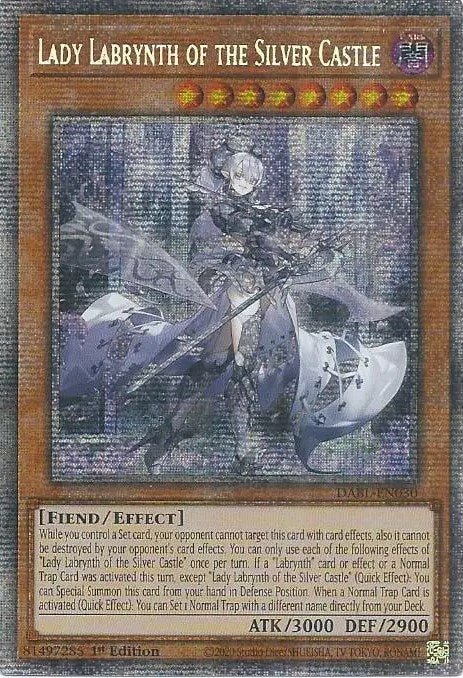 Lady Labrynth of the Silver Castle [DABL-EN030] Starlight Rare | The Time Vault CA