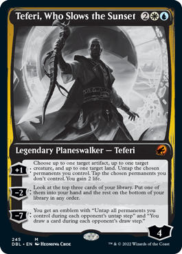 Teferi, Who Slows the Sunset [Innistrad: Double Feature] | The Time Vault CA