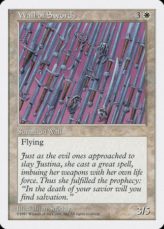 Wall of Swords [Fifth Edition] | The Time Vault CA