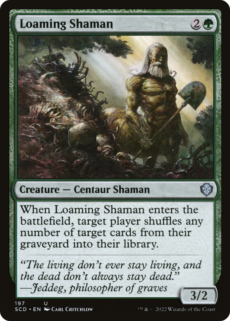 Loaming Shaman [Starter Commander Decks] | The Time Vault CA