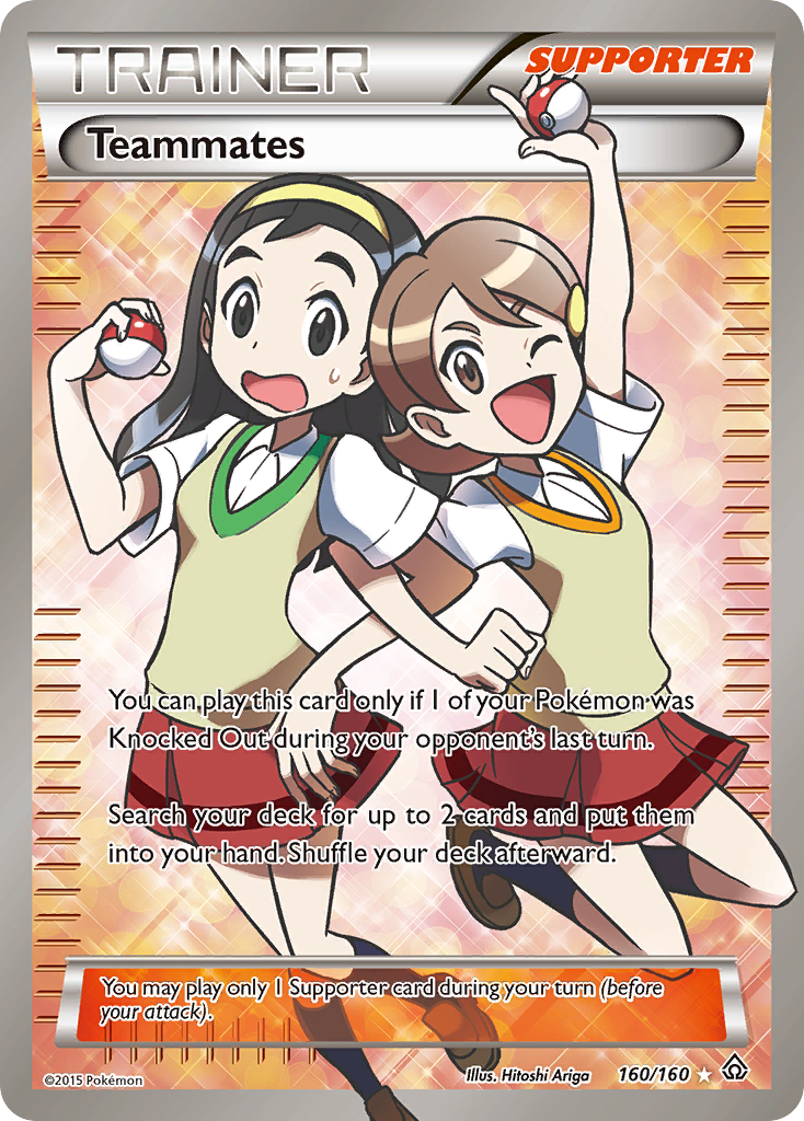 Teammates (160/160) [XY: Primal Clash] | The Time Vault CA