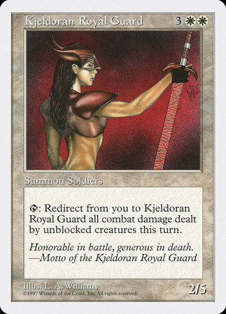 Kjeldoran Royal Guard [Fifth Edition] | The Time Vault CA