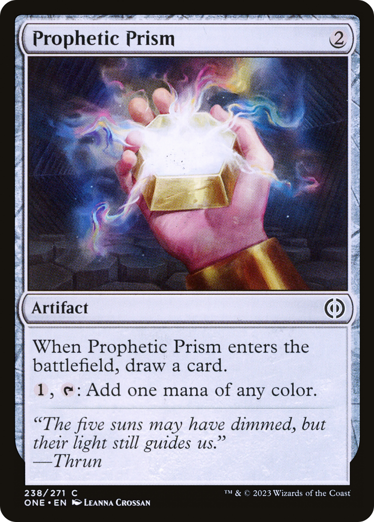 Prophetic Prism [Phyrexia: All Will Be One] | The Time Vault CA