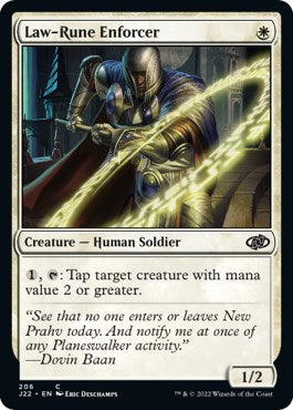 Law-Rune Enforcer [Jumpstart 2022] | The Time Vault CA