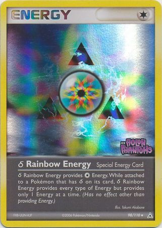 Rainbow Energy (98/110) (Delta Species) (Stamped) [EX: Holon Phantoms] | The Time Vault CA