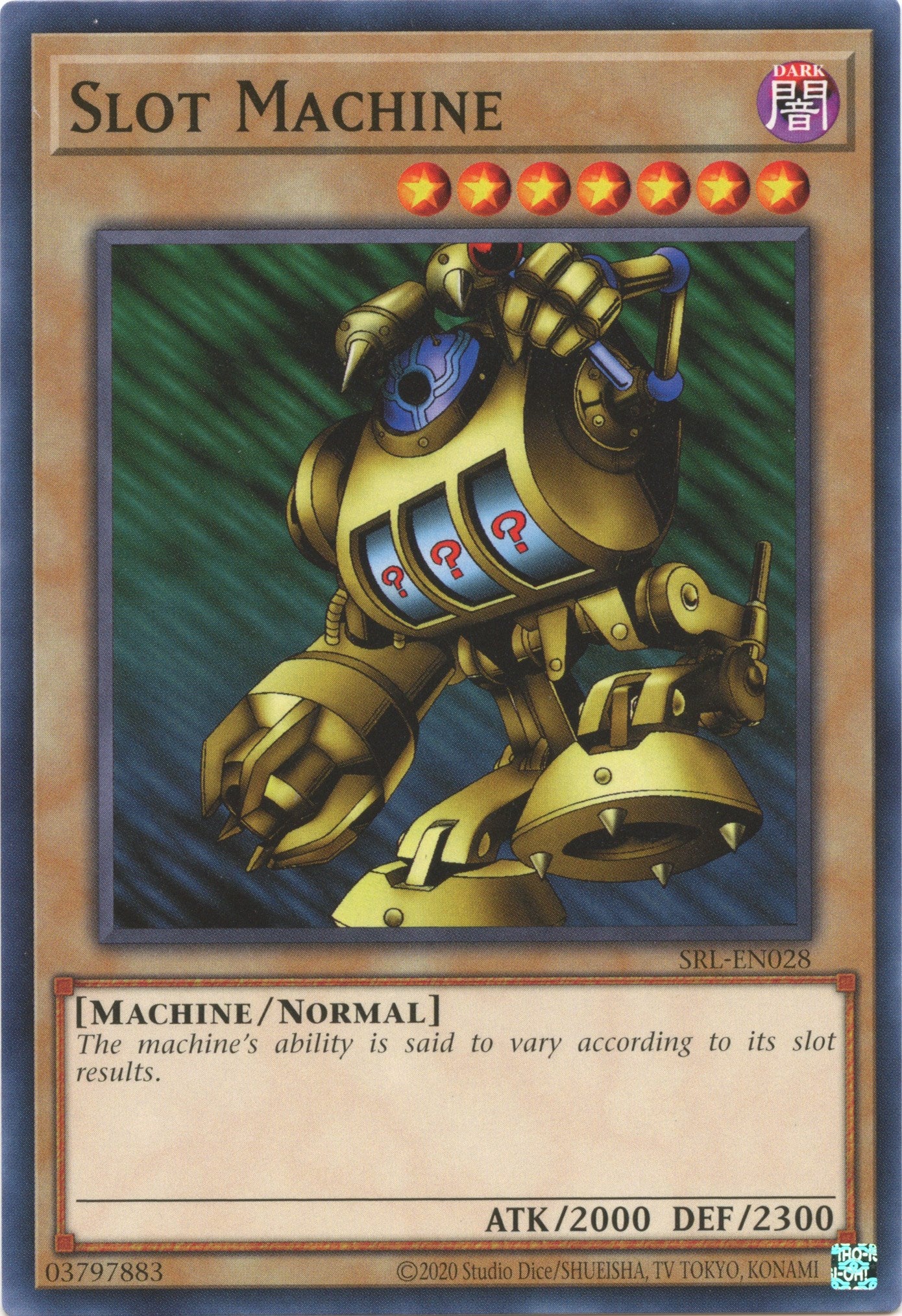 Slot Machine (25th Anniversary) [SRL-EN028] Common | The Time Vault CA