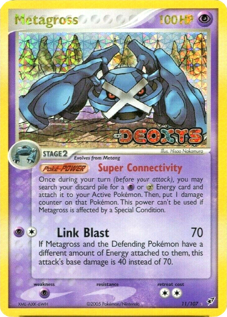 Metagross (11/107) (Stamped) [EX: Deoxys] | The Time Vault CA