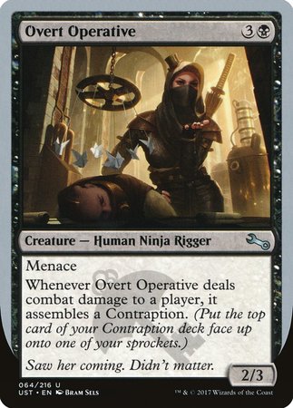 Overt Operative [Unstable] | The Time Vault CA