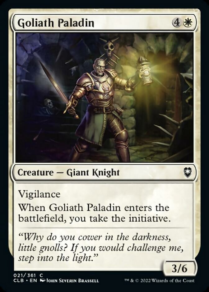 Goliath Paladin [Commander Legends: Battle for Baldur's Gate] | The Time Vault CA