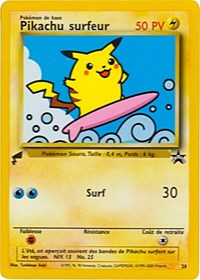 Pikachu (28) (Surfing) [Pikachu World Collection Promos] | The Time Vault CA