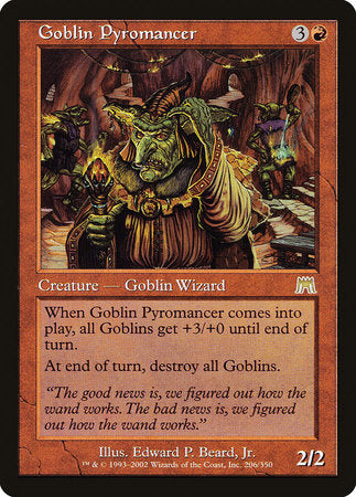 Goblin Pyromancer [Onslaught] | The Time Vault CA