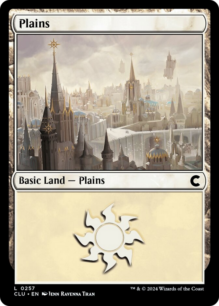 Plains (0257) [Ravnica: Clue Edition] | The Time Vault CA