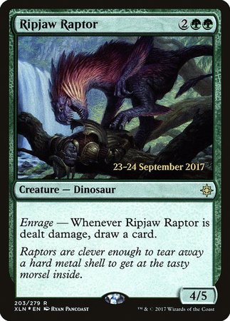 Ripjaw Raptor [Ixalan Promos] | The Time Vault CA