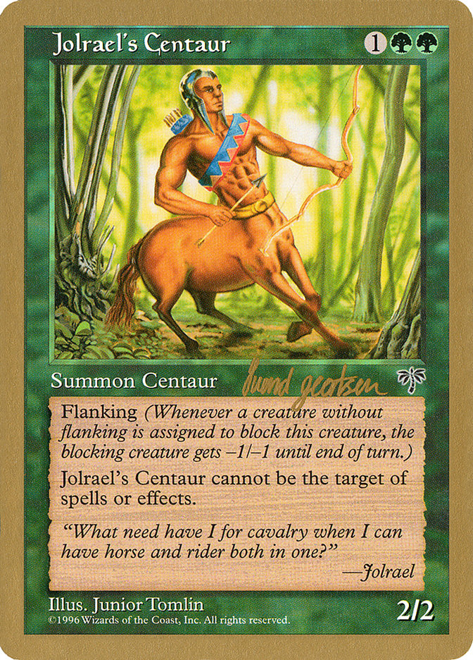 Jolrael's Centaur (Svend Geertsen) [World Championship Decks 1997] | The Time Vault CA