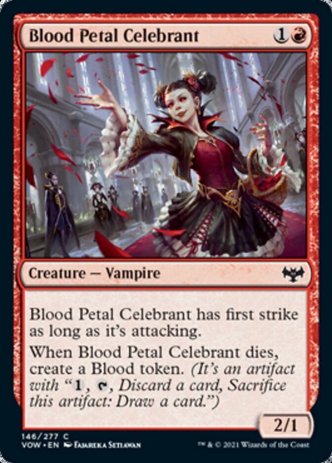Blood Petal Celebrant [Innistrad: Crimson Vow] | The Time Vault CA