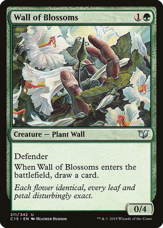 Wall of Blossoms [Commander 2015] | The Time Vault CA