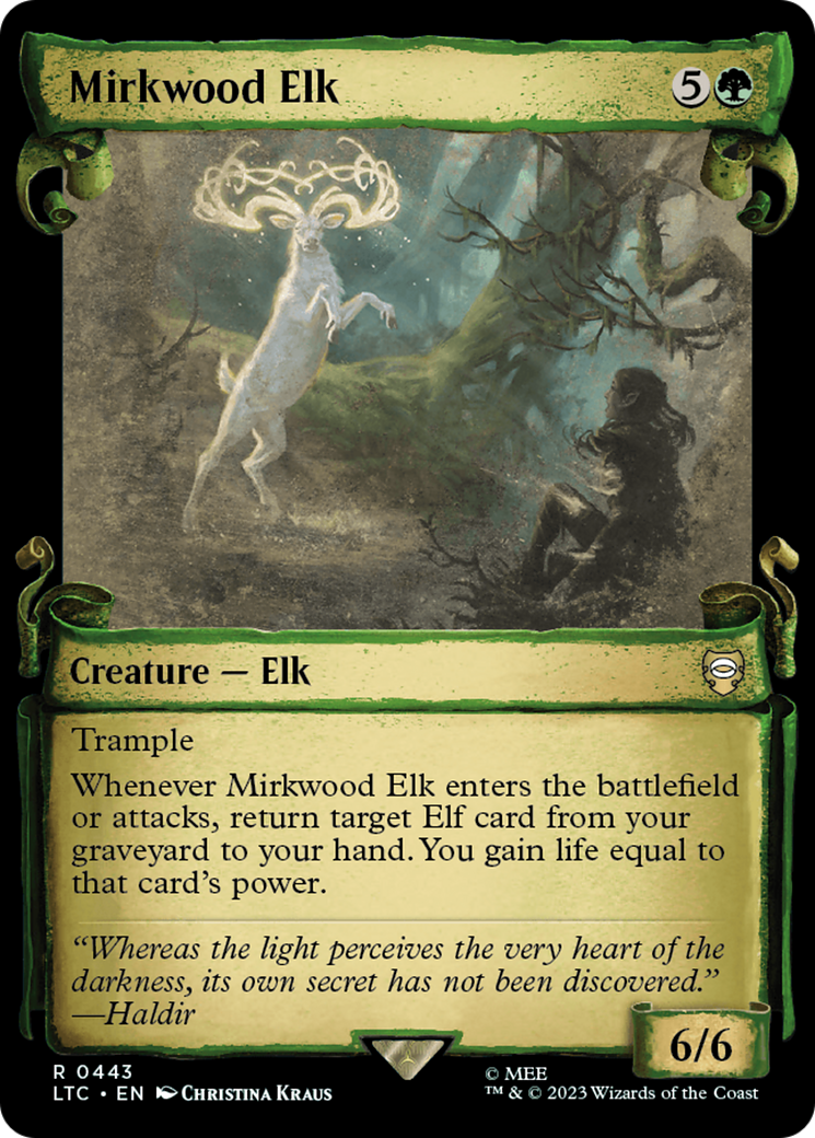 Mirkwood Elk [The Lord of the Rings: Tales of Middle-Earth Commander Showcase Scrolls] | The Time Vault CA