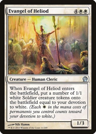 Evangel of Heliod [Theros] | The Time Vault CA