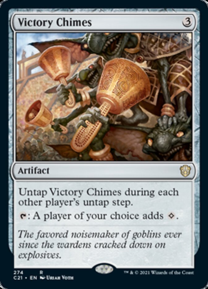 Victory Chimes [Commander 2021] | The Time Vault CA