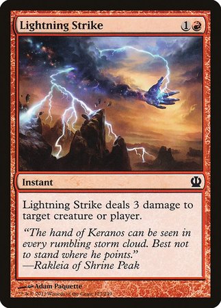 Lightning Strike [Theros] | The Time Vault CA