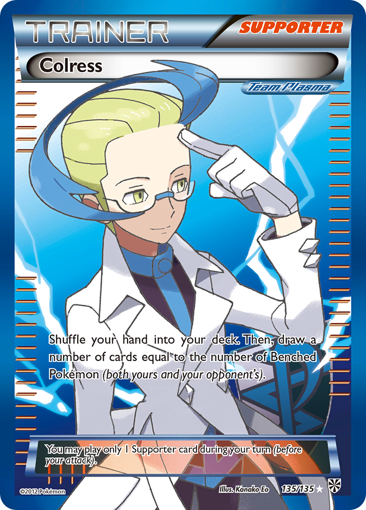 Colress (135/135) [Black & White: Plasma Storm] | The Time Vault CA