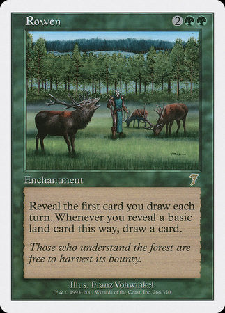 Rowen [Seventh Edition] | The Time Vault CA