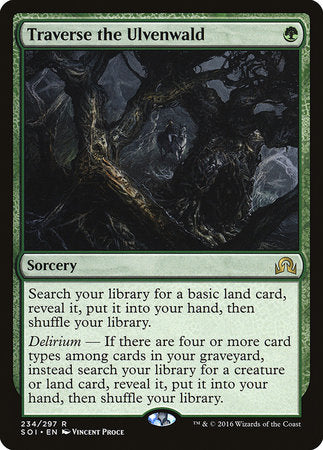 Traverse the Ulvenwald [Shadows over Innistrad] | The Time Vault CA