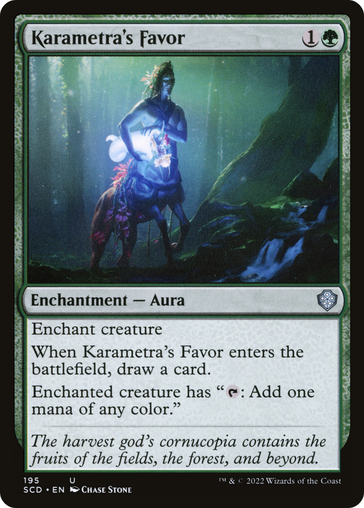 Karametra's Favor [Starter Commander Decks] | The Time Vault CA