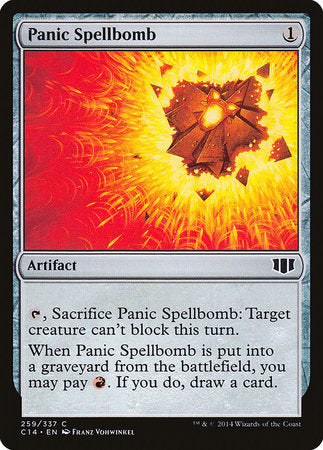 Panic Spellbomb [Commander 2014] | The Time Vault CA