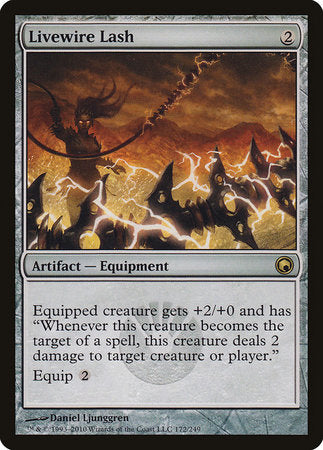 Livewire Lash [Scars of Mirrodin] | The Time Vault CA