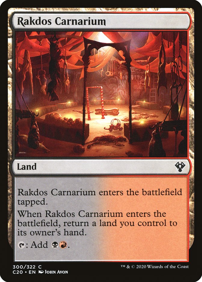 Rakdos Carnarium [Commander 2020] | The Time Vault CA