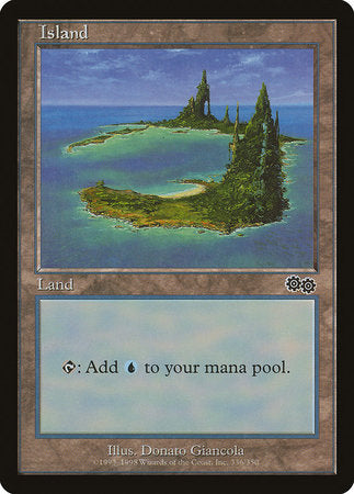 Island (336) [Urza's Saga] | The Time Vault CA