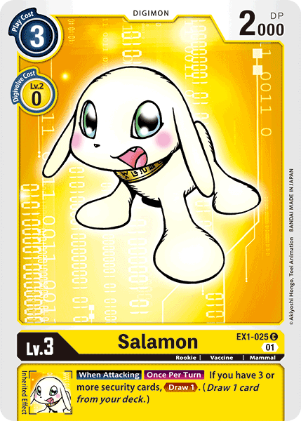 Salamon [EX1-025] [Classic Collection] | The Time Vault CA