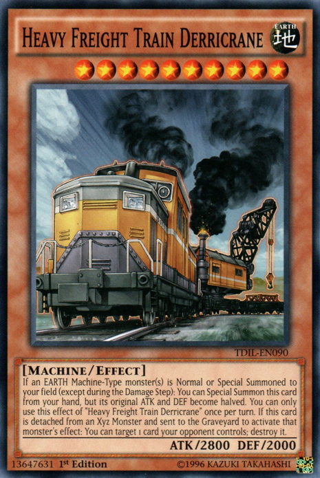 Heavy Freight Train Derricrane [TDIL-EN090] Common | The Time Vault CA
