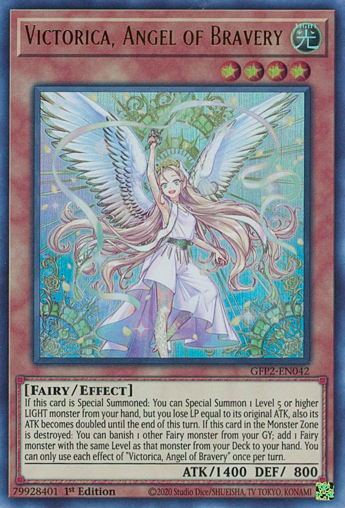 Victorica, Angel of Bravery [GFP2-EN042] Ultra Rare | The Time Vault CA