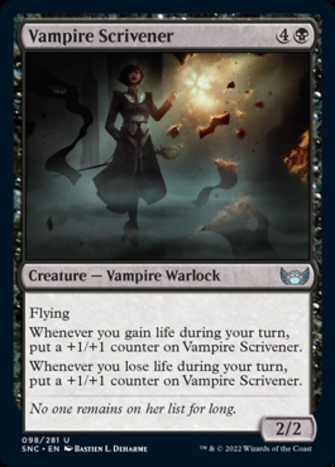 Vampire Scrivener [Streets of New Capenna] | The Time Vault CA