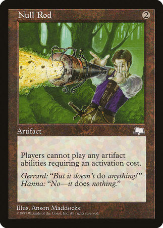 Null Rod [Weatherlight] | The Time Vault CA