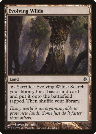 Evolving Wilds [Rise of the Eldrazi] | The Time Vault CA