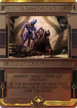 Slaughter Pact [Amonkhet Invocations] | The Time Vault CA