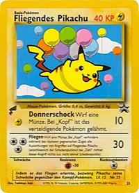 Pikachu (25) (Flying) [Pikachu World Collection Promos] | The Time Vault CA