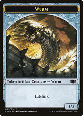 Wurm (033/036) // Goat Double-sided Token [Commander 2014 Tokens] | The Time Vault CA