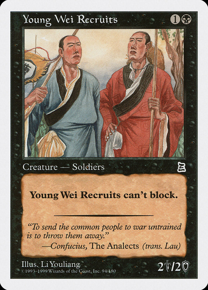 Young Wei Recruits [Portal Three Kingdoms] | The Time Vault CA