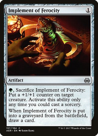 Implement of Ferocity [Aether Revolt] | The Time Vault CA