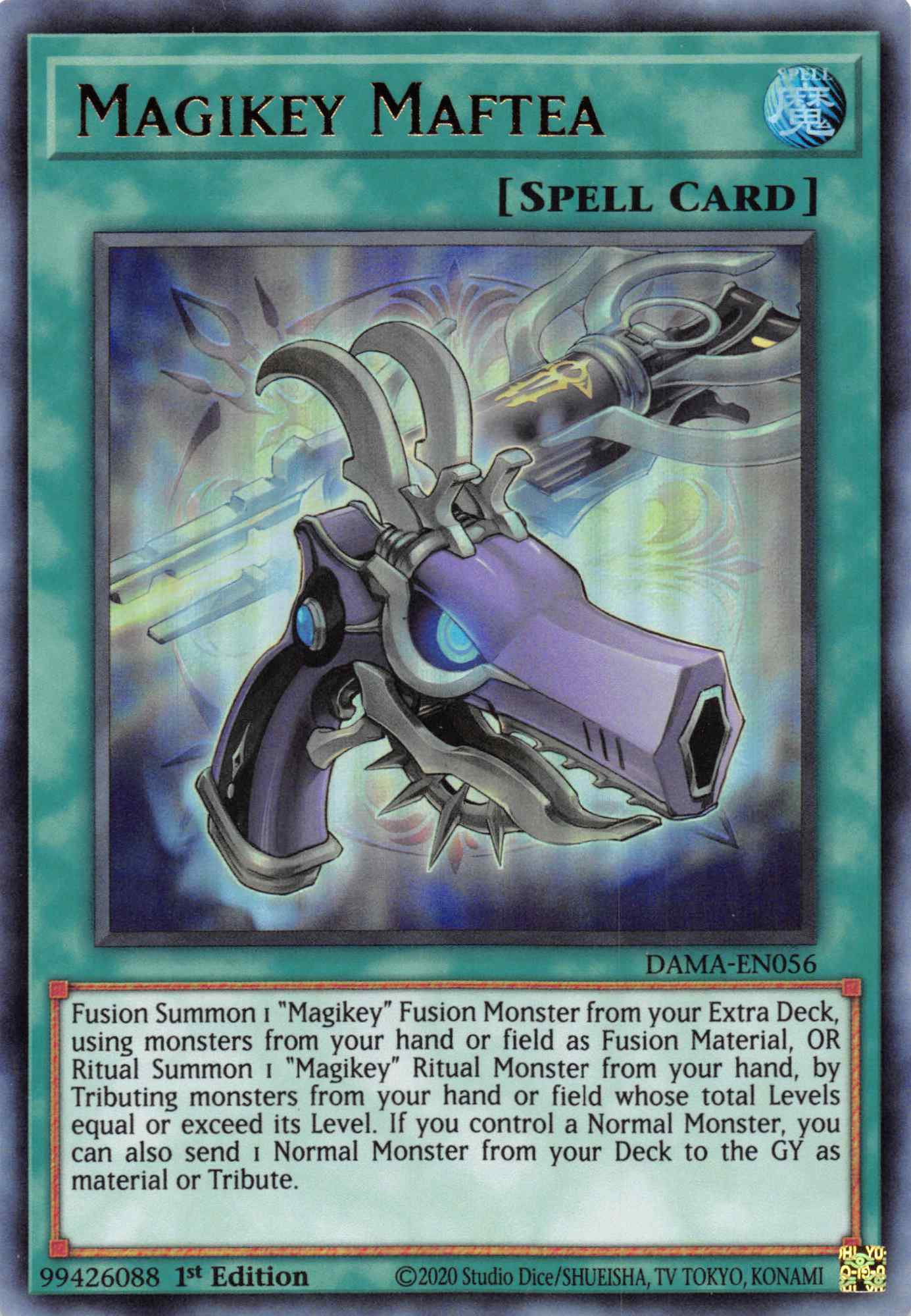 Magikey Maftea [DAMA-EN056] Ultra Rare | The Time Vault CA