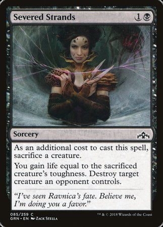 Severed Strands [Guilds of Ravnica] | The Time Vault CA