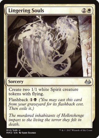 Lingering Souls [Modern Masters 2017] | The Time Vault CA