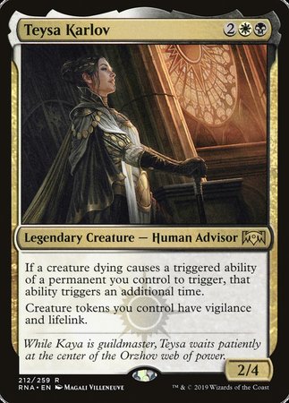 Teysa Karlov [Ravnica Allegiance] | The Time Vault CA