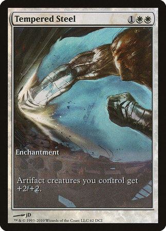 Tempered Steel [Scars of Mirrodin Promos] | The Time Vault CA
